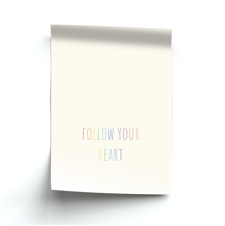 Follow Your Heart - Pride Poster