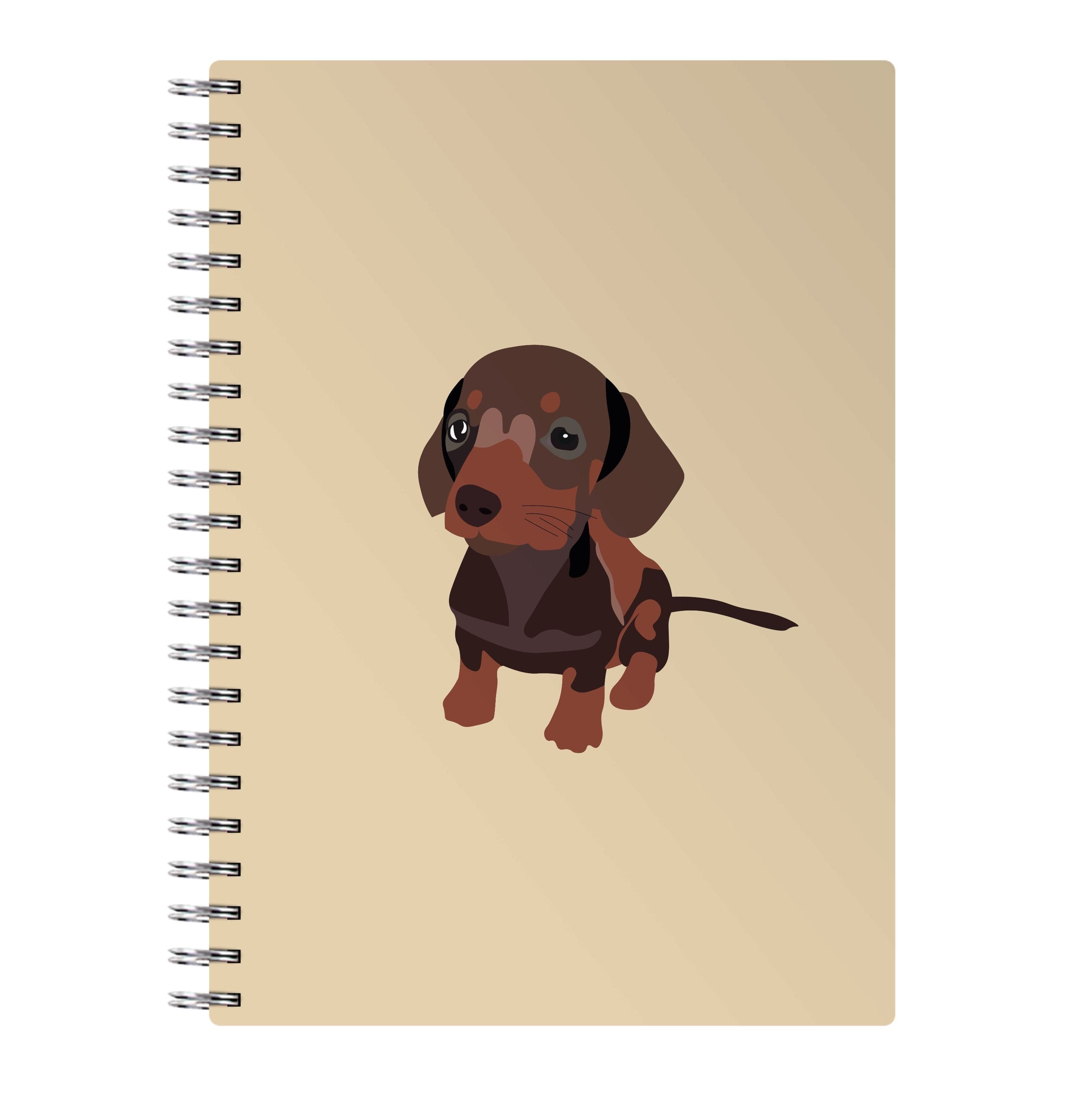 Brown - Dachshunds Notebook