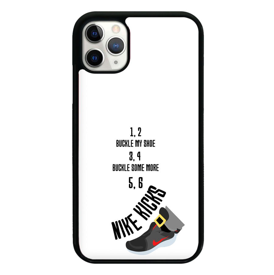 One , Two , Buckle My Shoe - TikTok Trends Phone Case