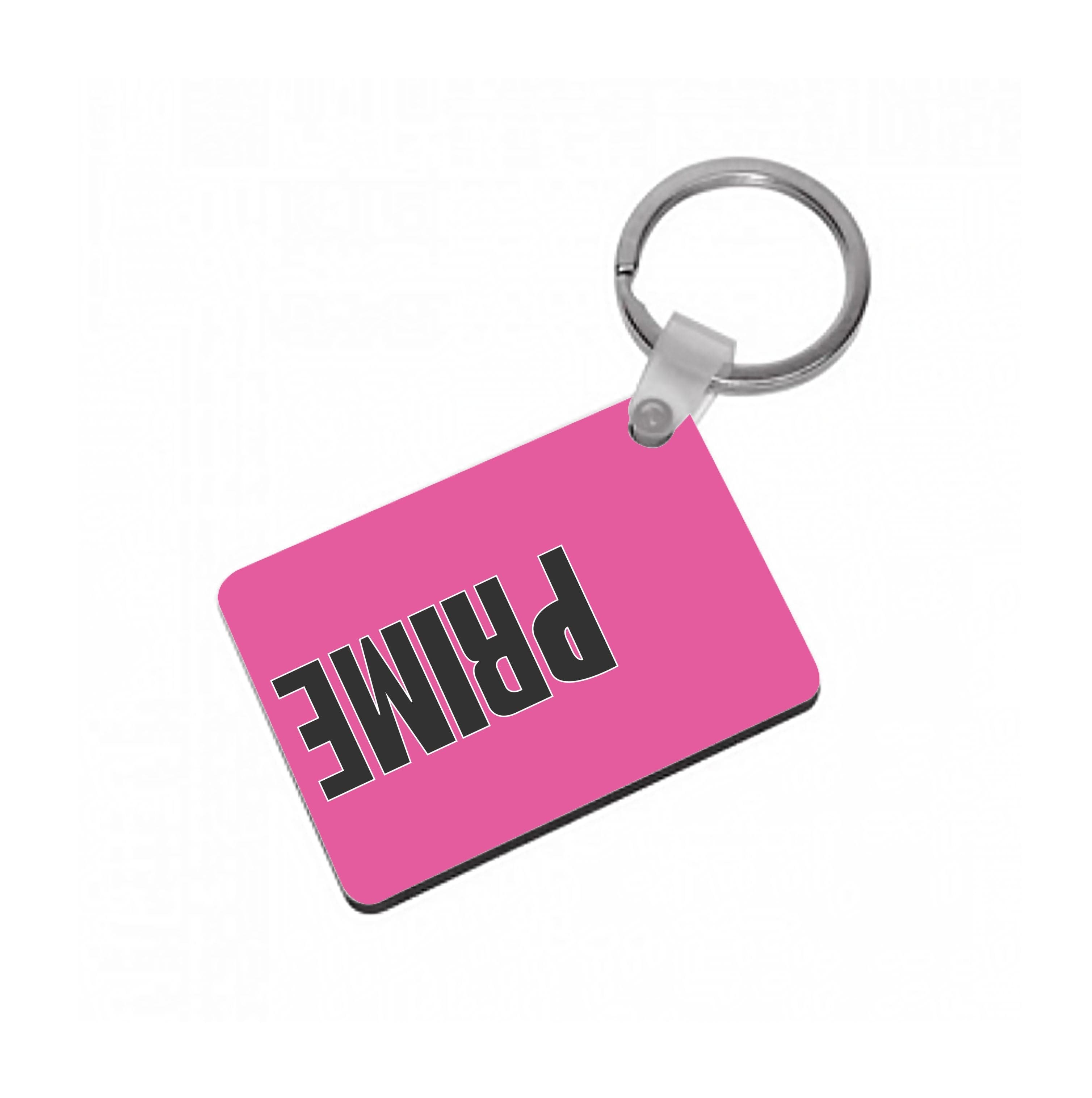 Prime - Pink Keyring