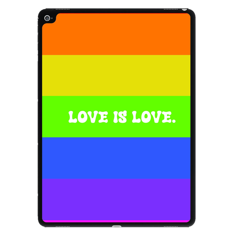 Love Is Love - Pride iPad Case