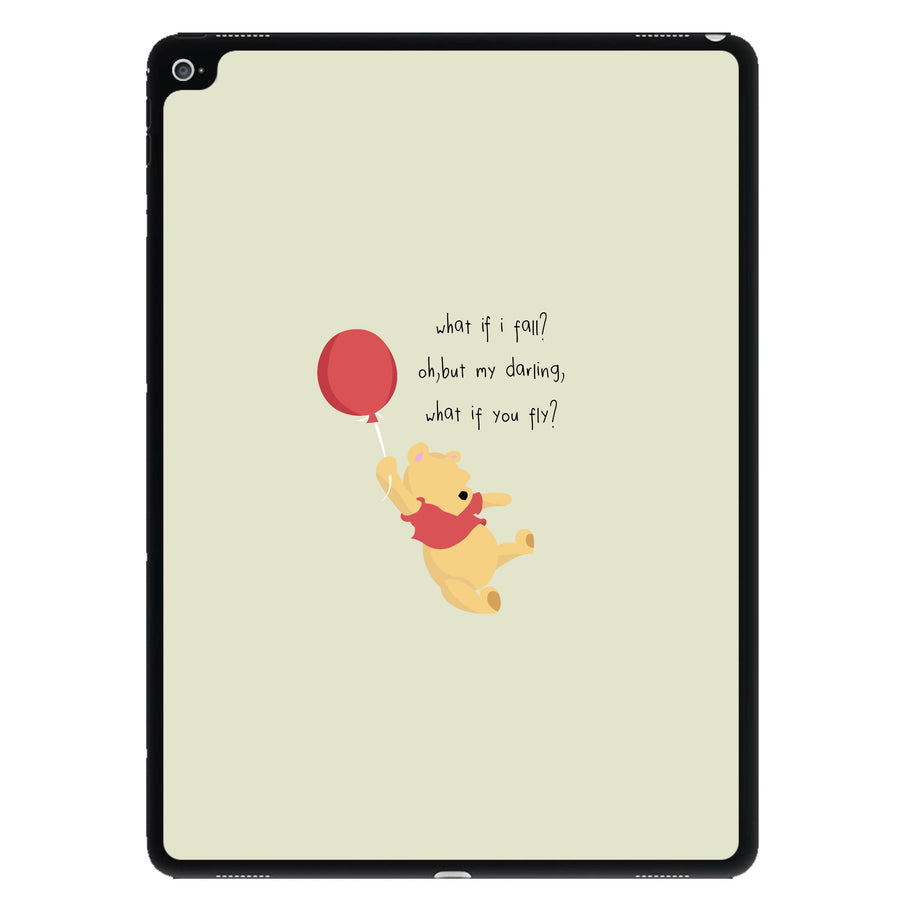 What If I Fail - Winnie The Pooh iPad Case