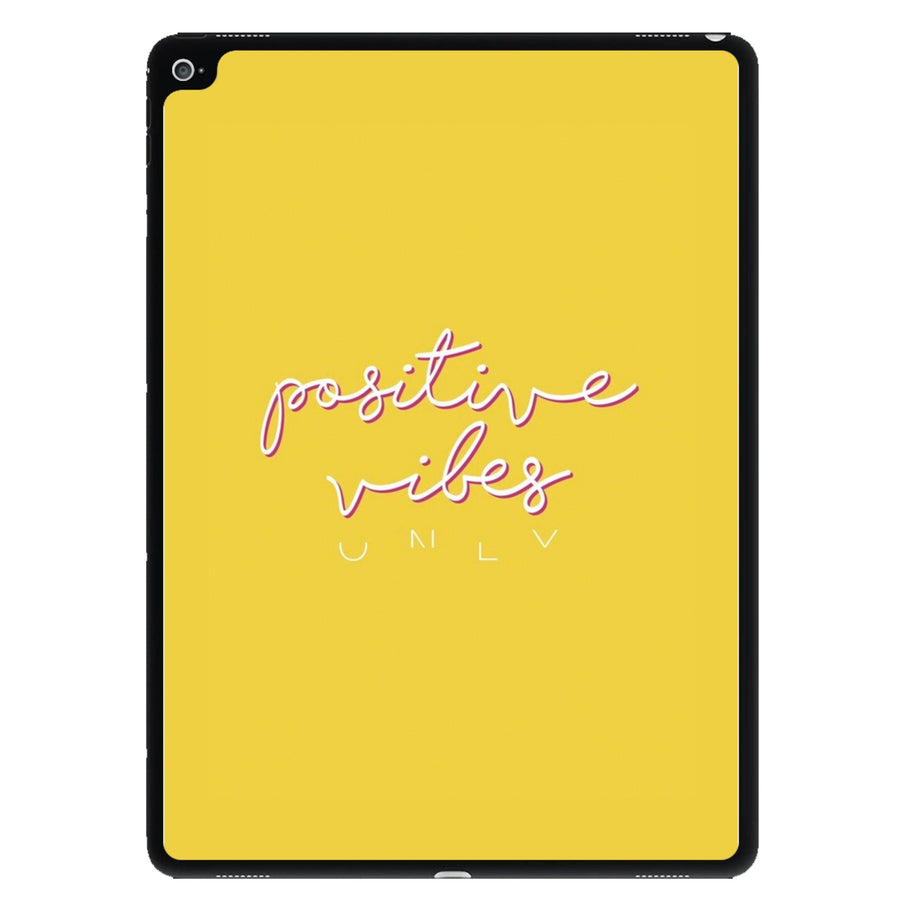 Positive Vibes Only - Yellow Positivity iPad Case
