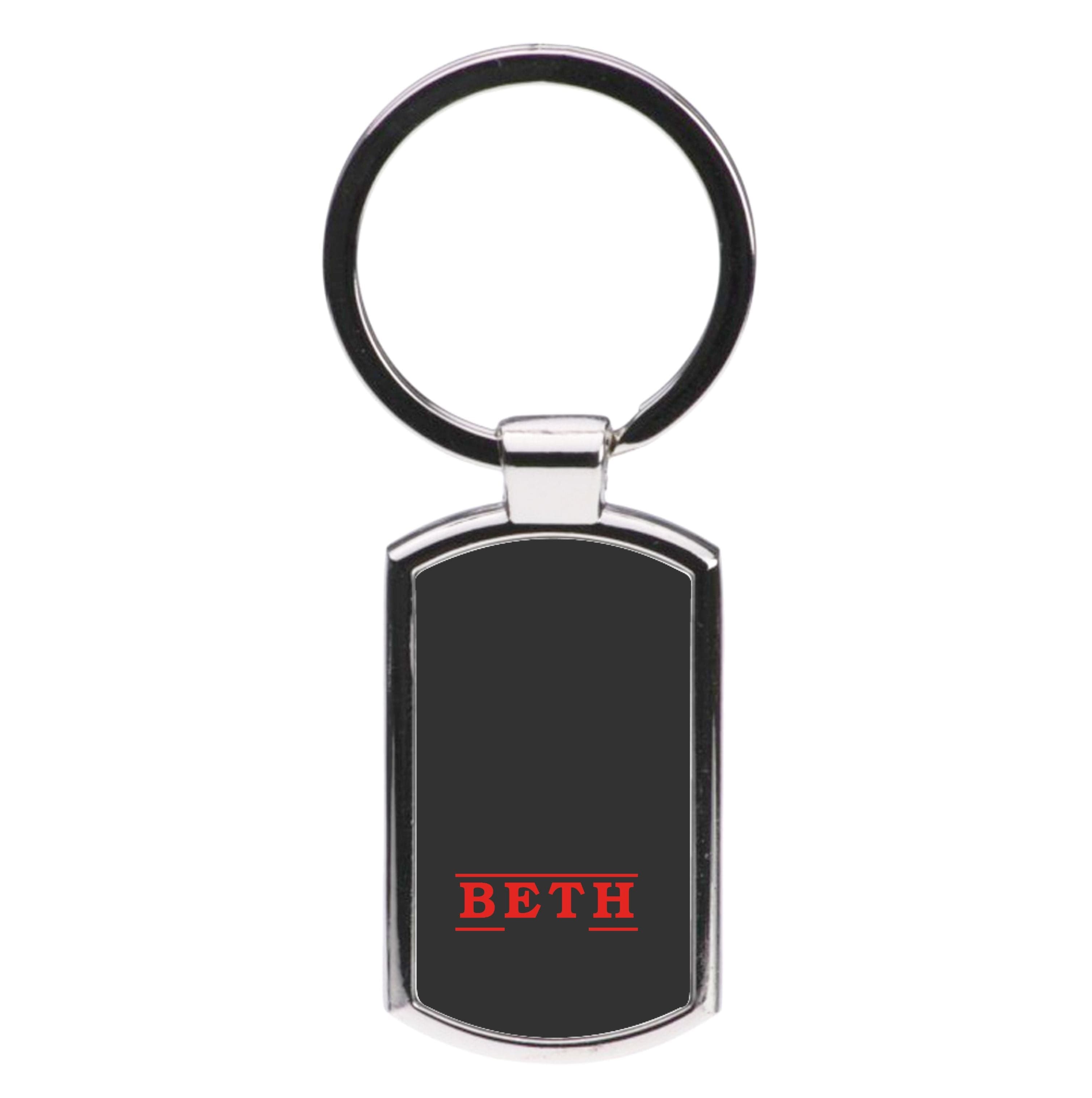 Title - Personalised Stranger Luxury Keyring