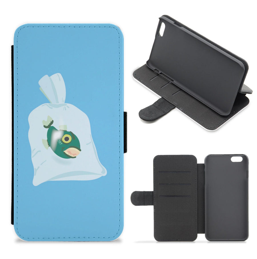 Fish In A Bag - Wednesday Flip / Wallet Phone Case