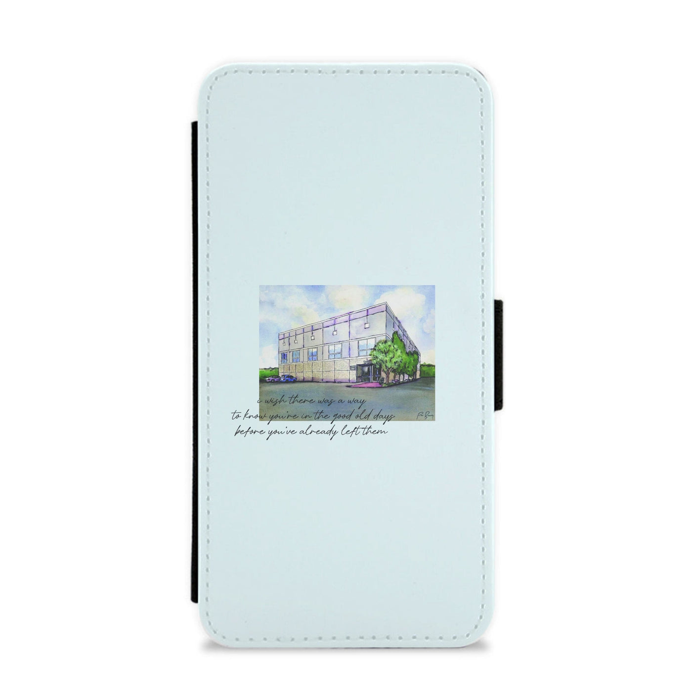 Dunder Mifflin Building - The Office Flip / Wallet Phone Case