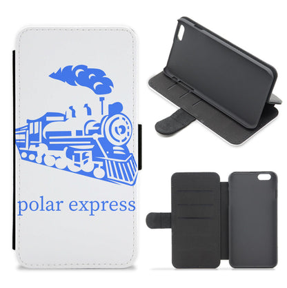 The Train - Polar Christmas Flip / Wallet Phone Case