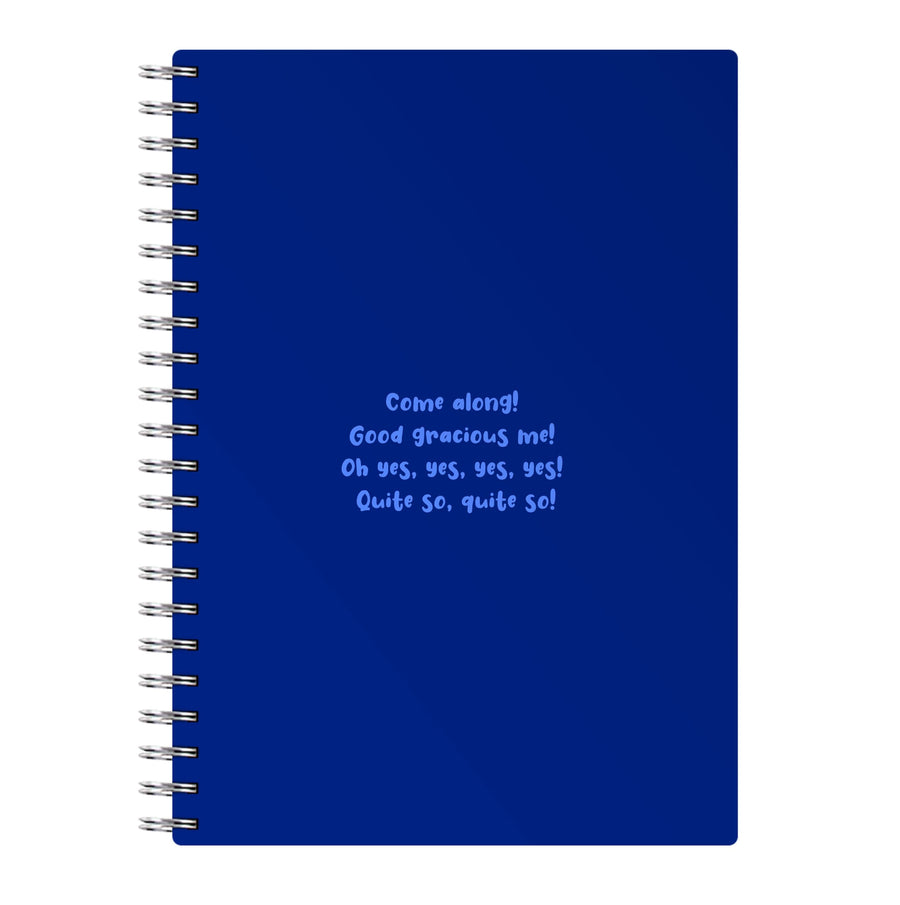Come Along! - Doctor Who Notebook