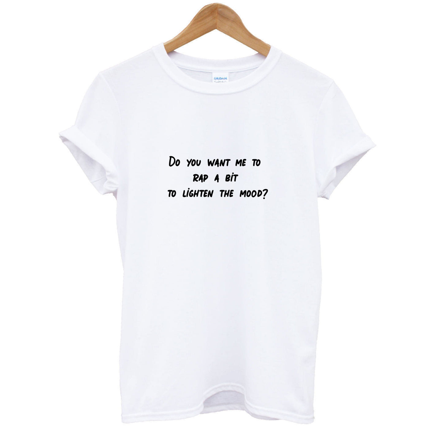 Do You Want Me To Rap A Bit To Lighten The Mood? - Islanders T-Shirt
