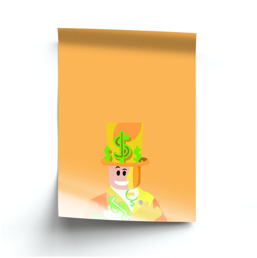 Character Money - Roblox Poster