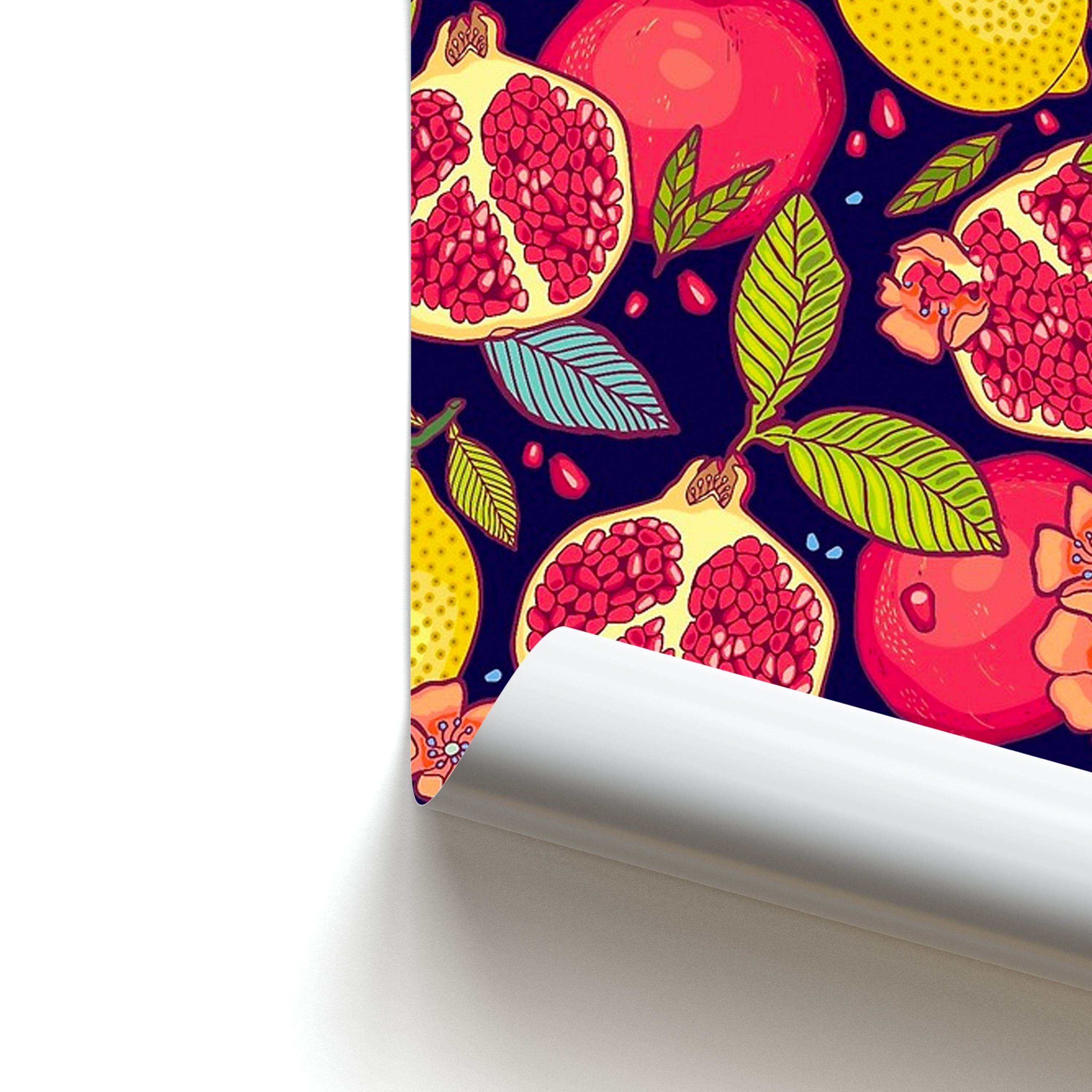 Tropical Garden Pattern Poster