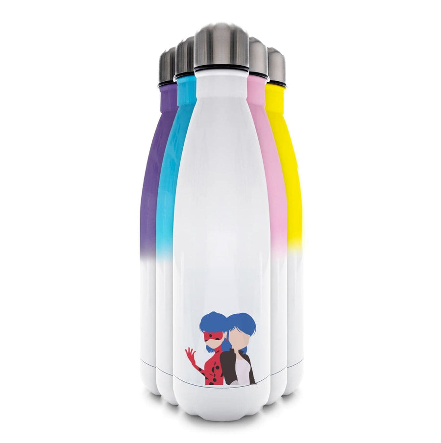 Marinette And Ladybug - Miraculous Water Bottle
