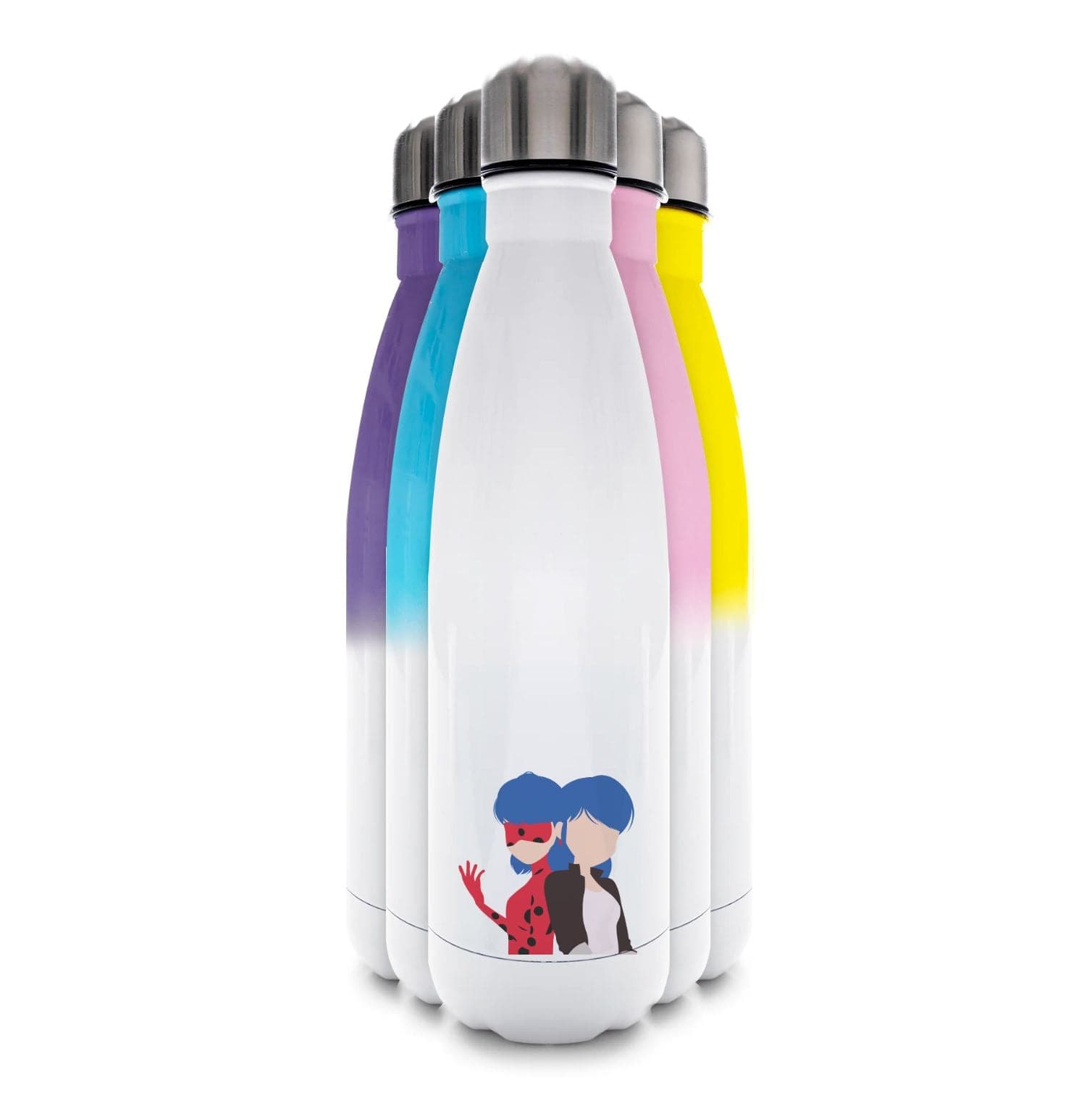 Marinette And Ladybug Water Bottle