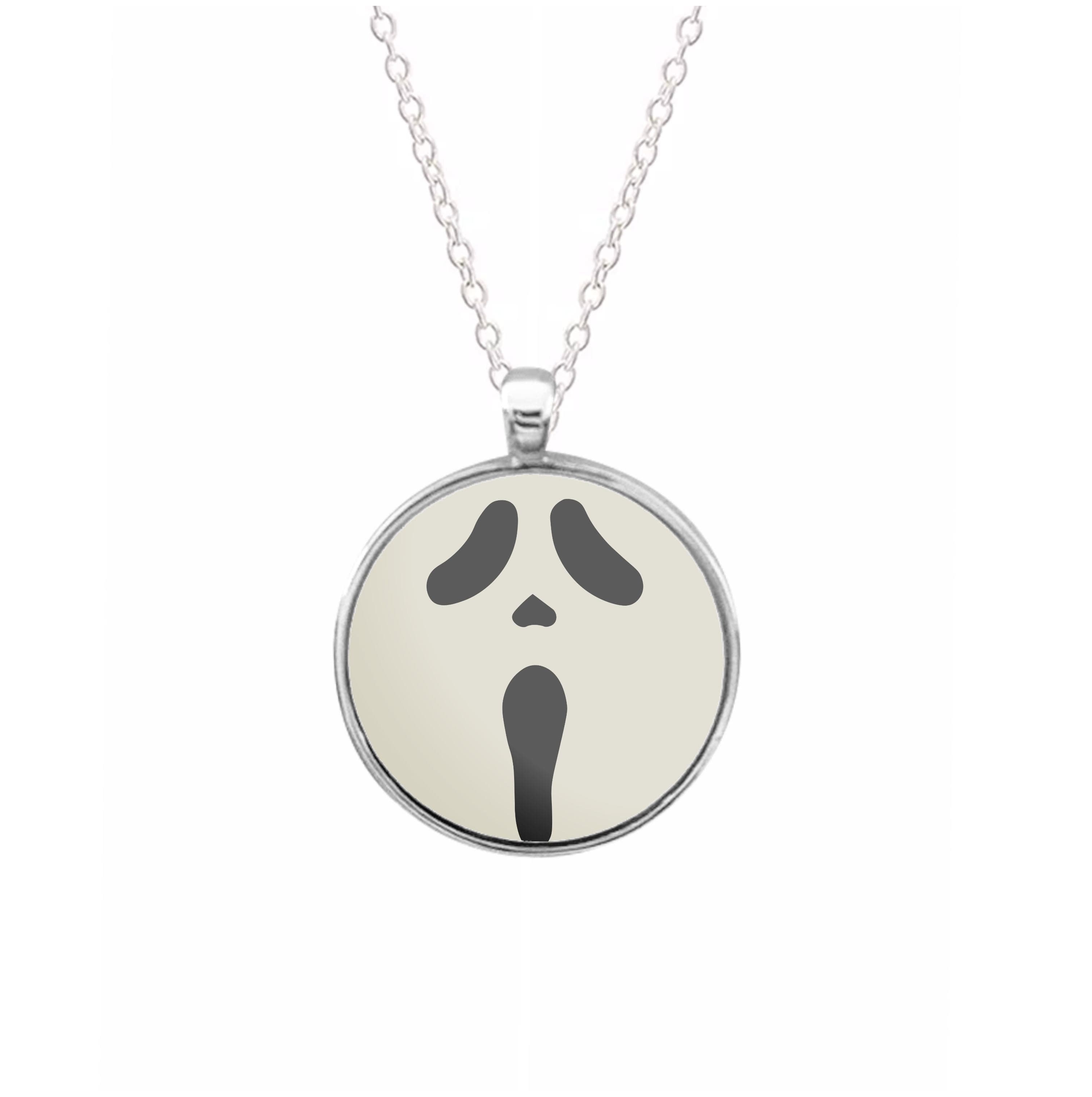 Scream Face Necklace