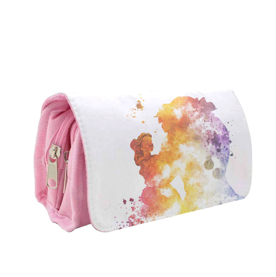 Watercolour Beauty and the Beast Disney Pencil Case