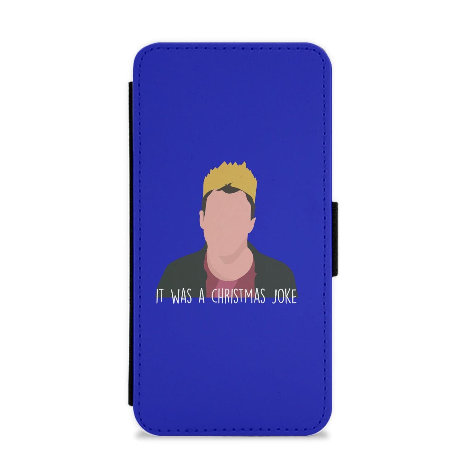 It Was A Christmas Joke - Peep Flip / Wallet Phone Case