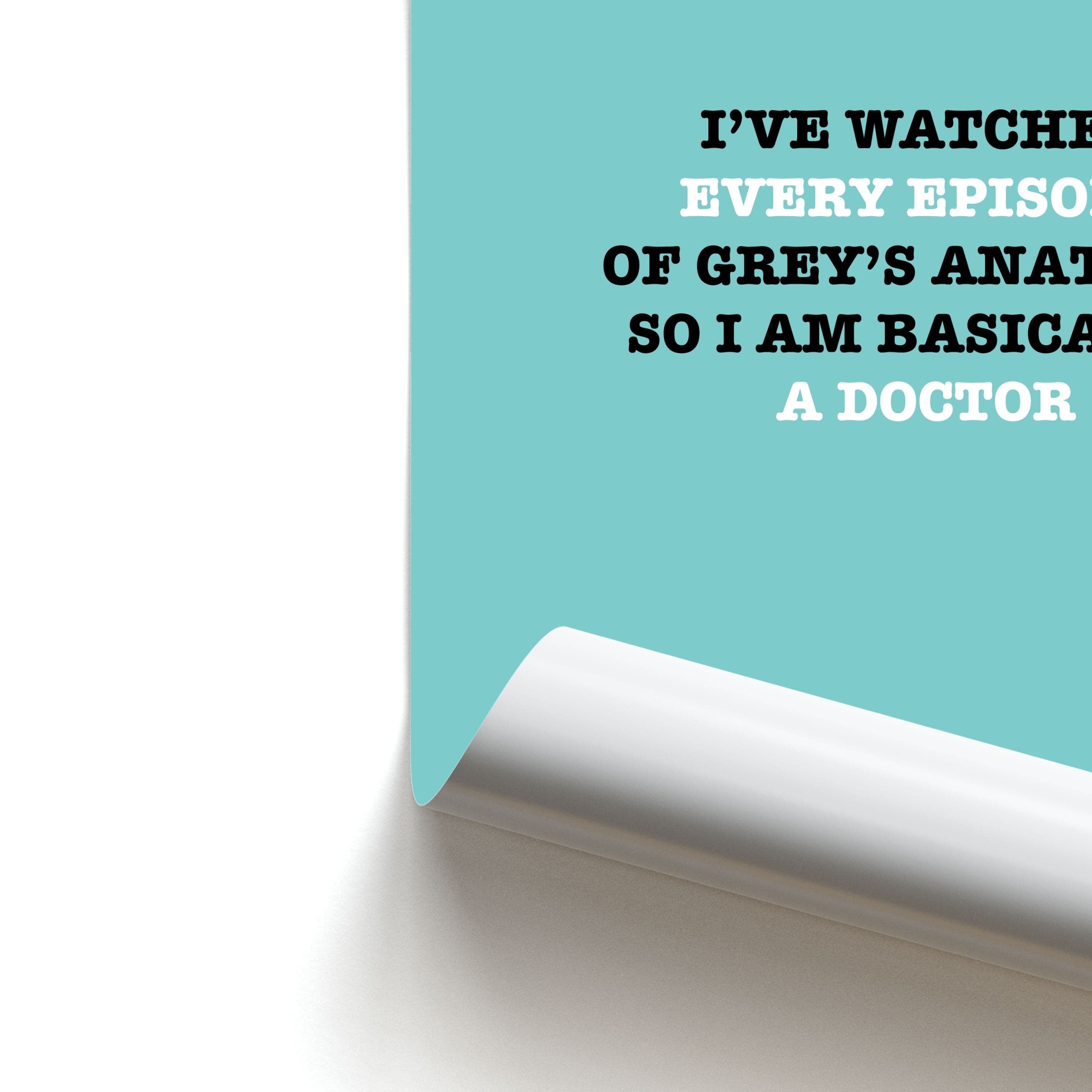 I've Watched Every Episode Of Grey's Poster