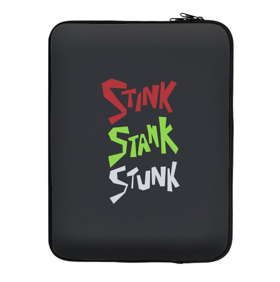 Stink Stank Stunk - Grinch Laptop Sleeve