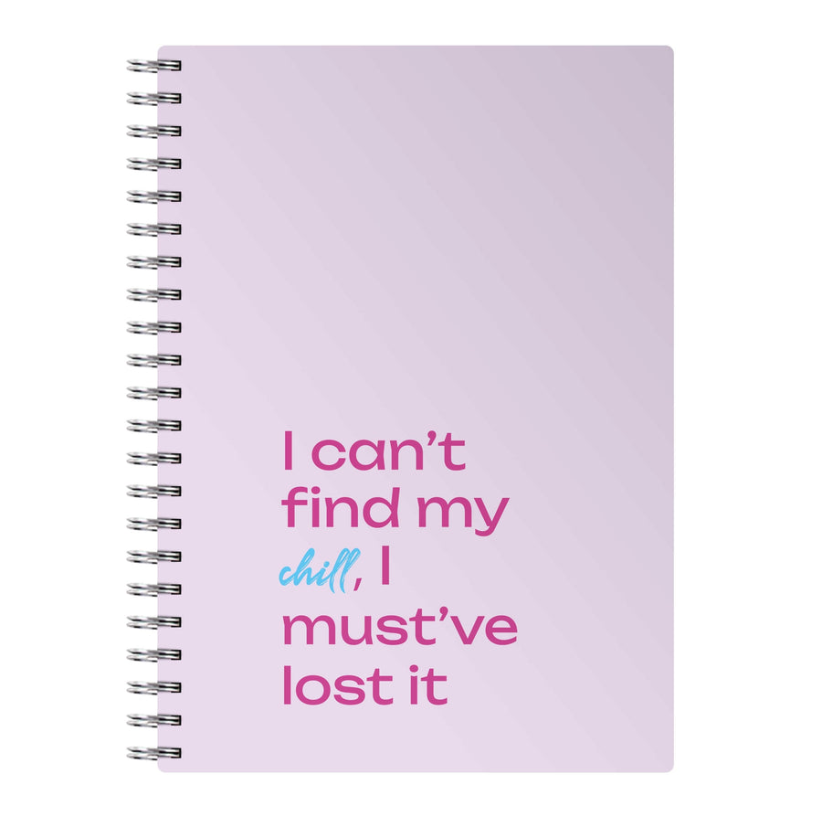 I Can't Find My Chill - Sabrina Carpenter Notebook