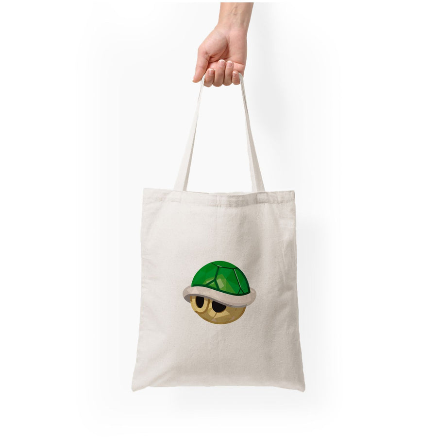 Green Koopa Troopa Shell - Mario Tote Bag
