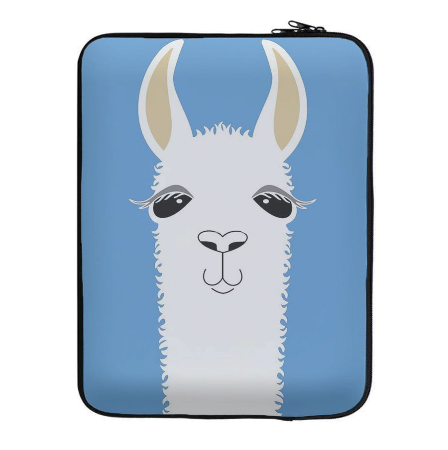 Llama Portrait Laptop Sleeve