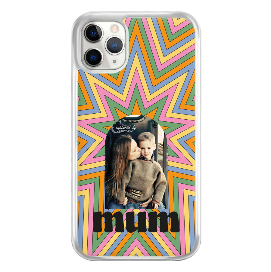 Retro Pattern - Personalised Mother's Day Phone Case