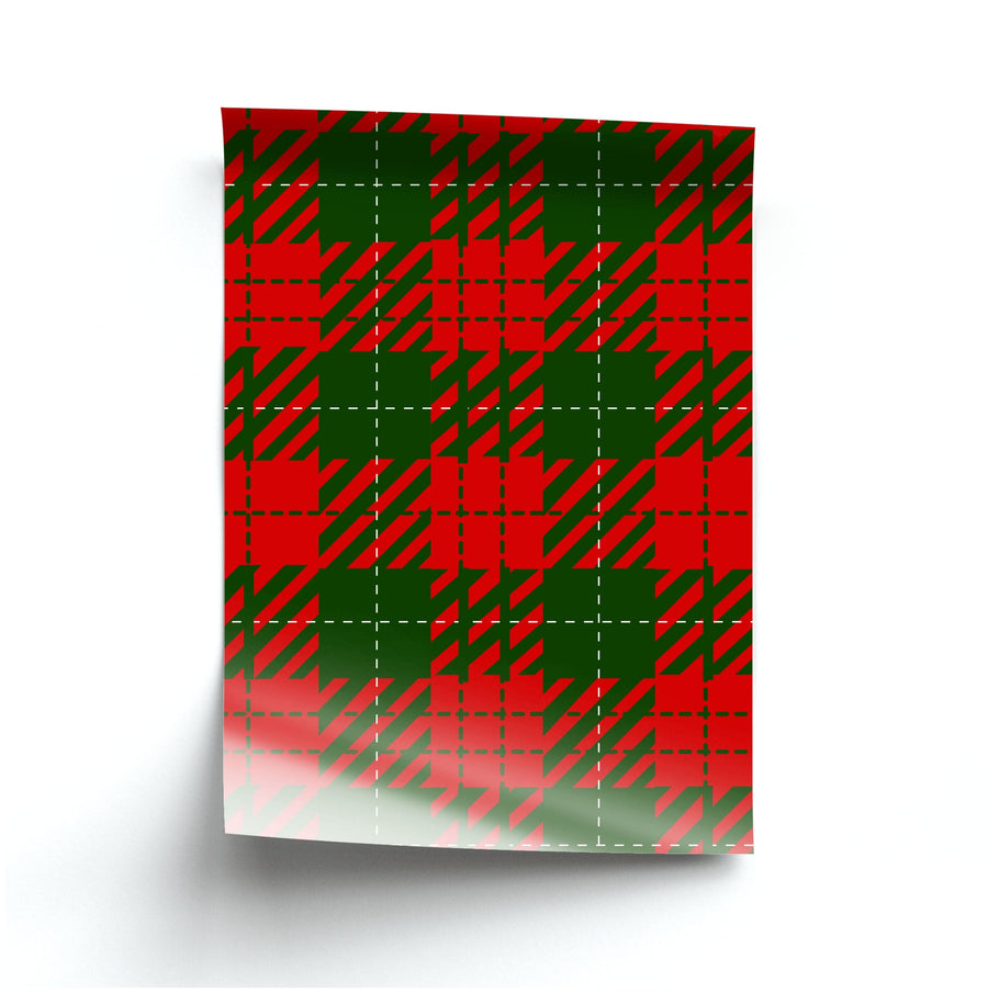 Wrapping - Christmas Patterns Poster