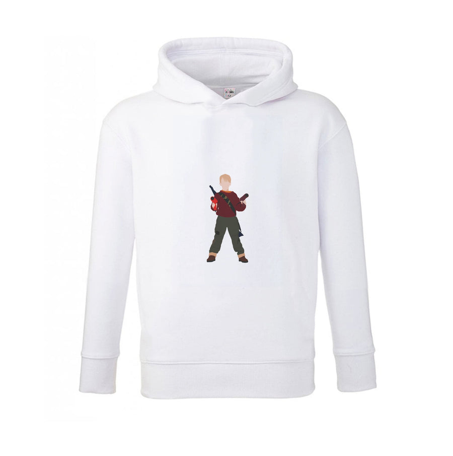 Kevin And Hairdryers - Home Alone Kids Hoodie