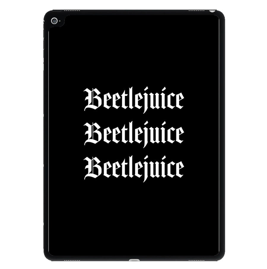 Beetlejuice iPad Case