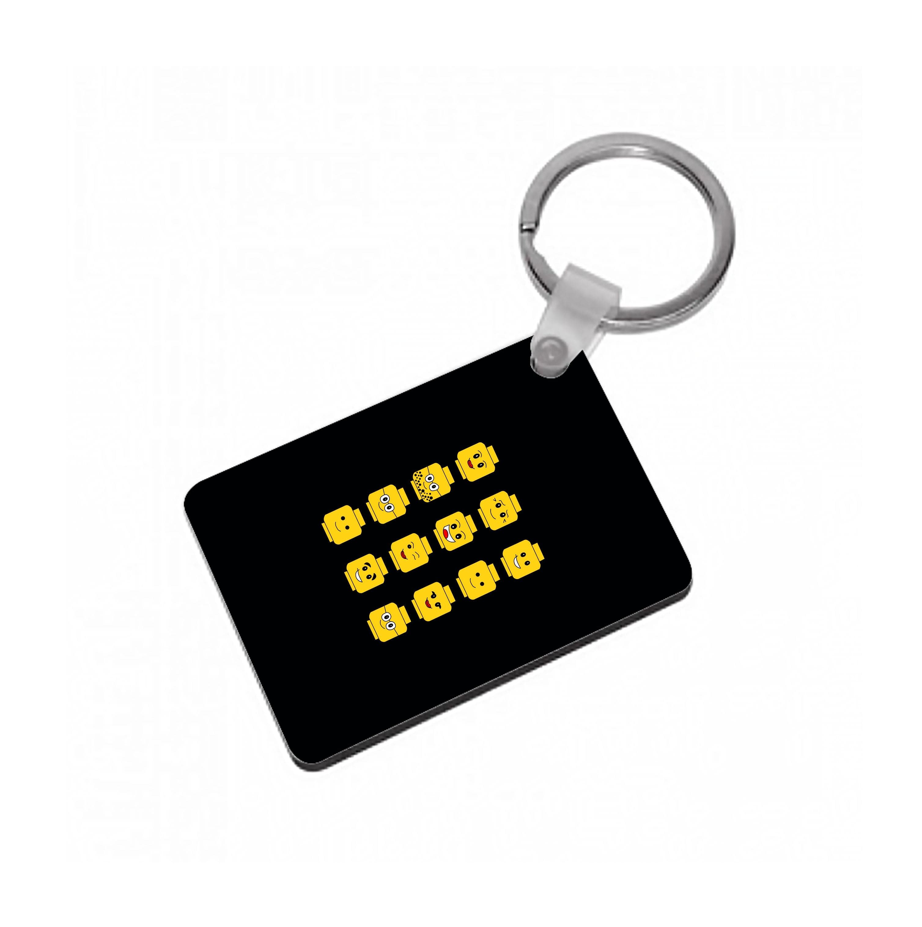 Characters - Bricks Keyring