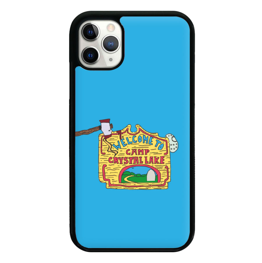 Welcome To Camp Crystal Lake - Friday The 13th Phone Case