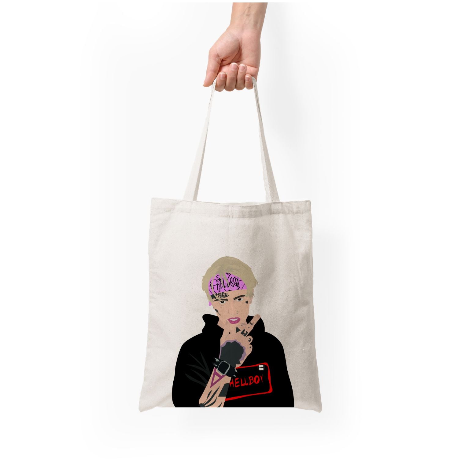 Pink Bandana - Peep Tote Bag