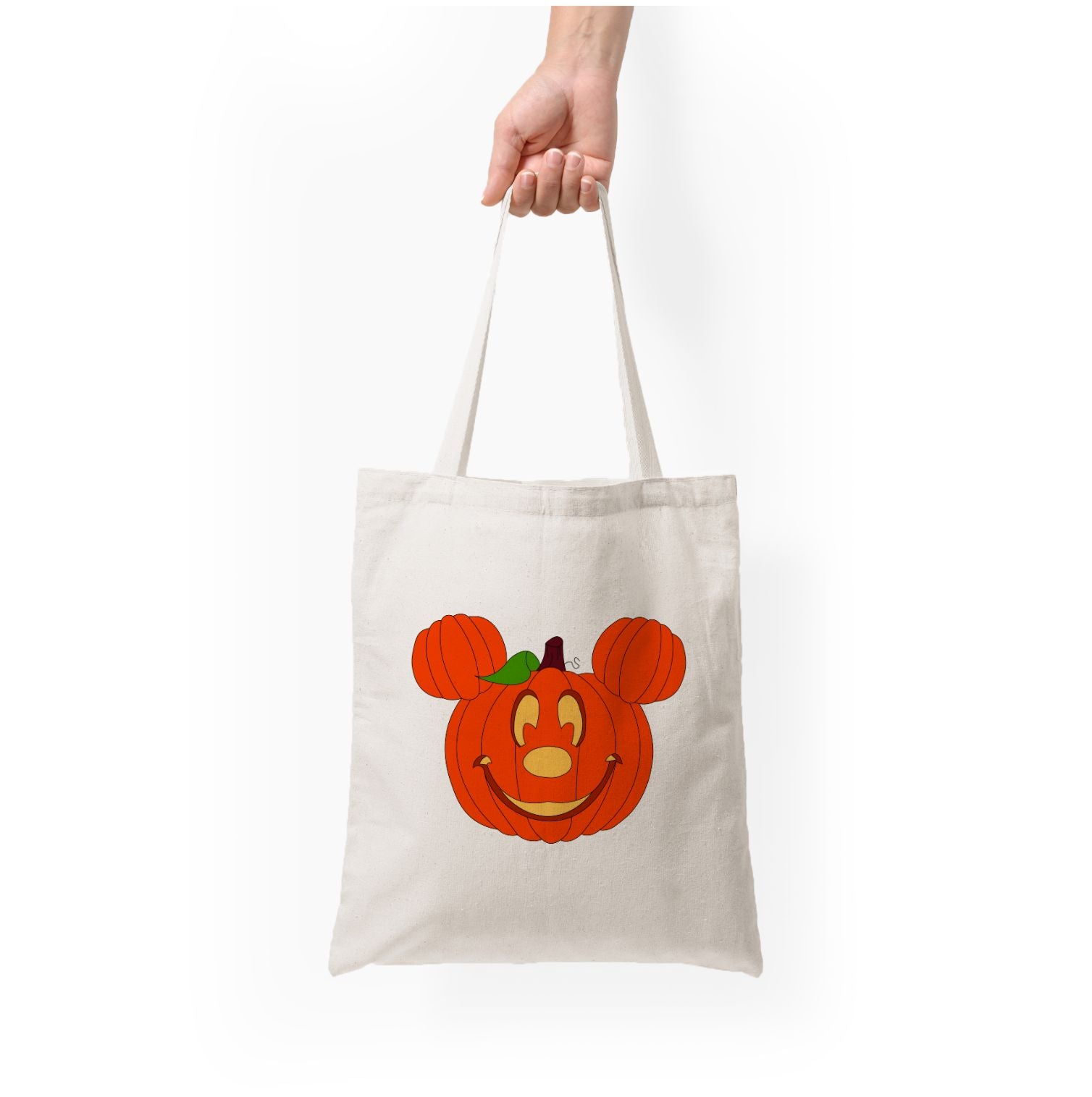 Mouse Pumpkin Halloween Tote Bag