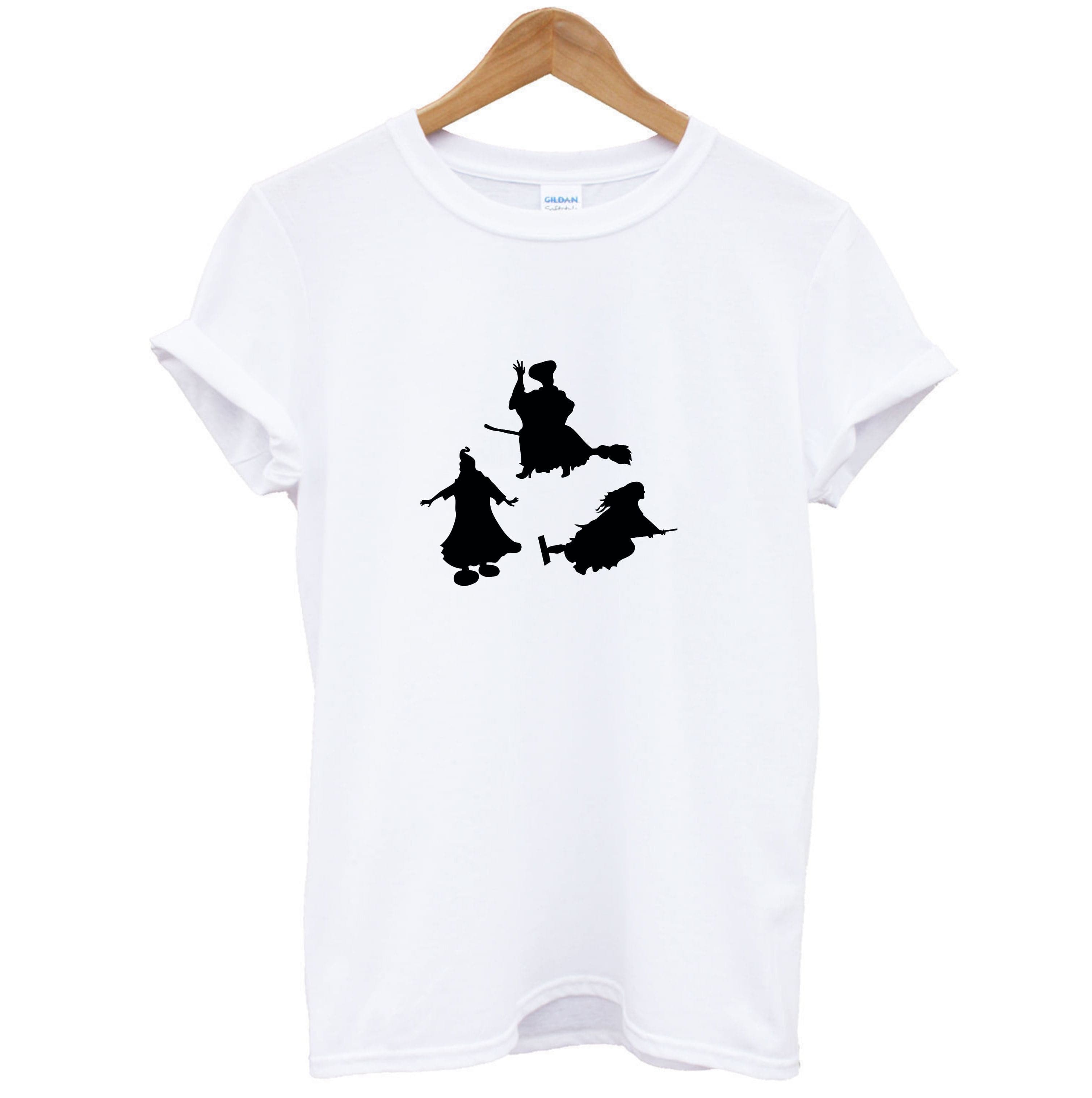 Witches Outline - Hocus Halloween T-Shirt