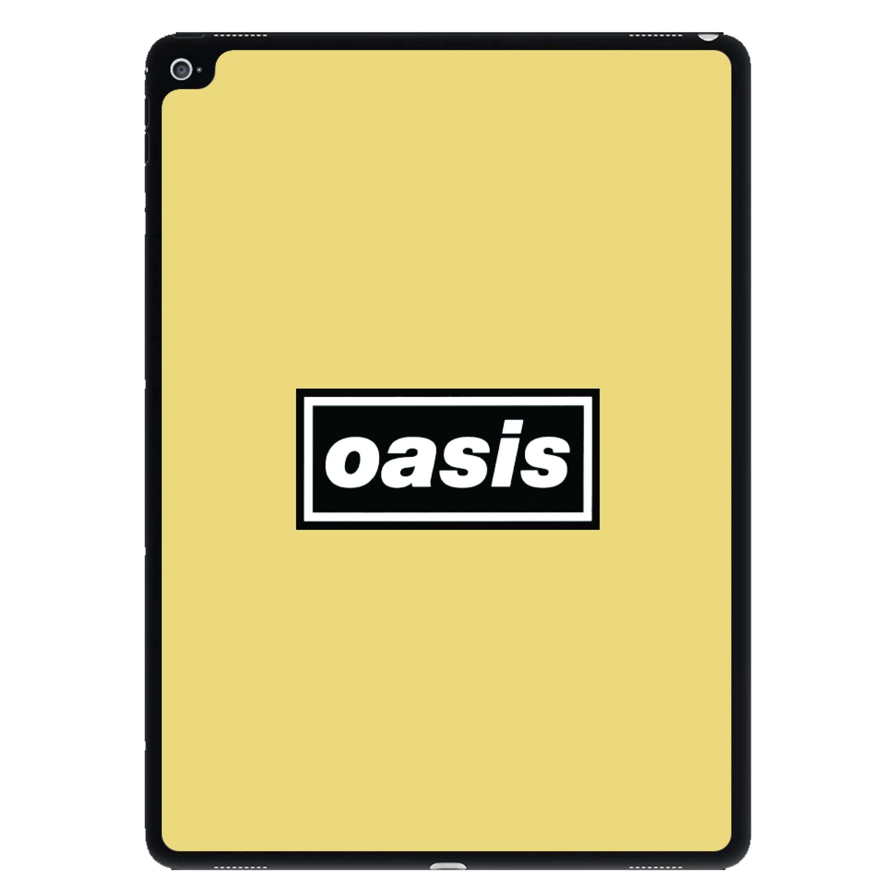 Band Name Yellow iPad Case