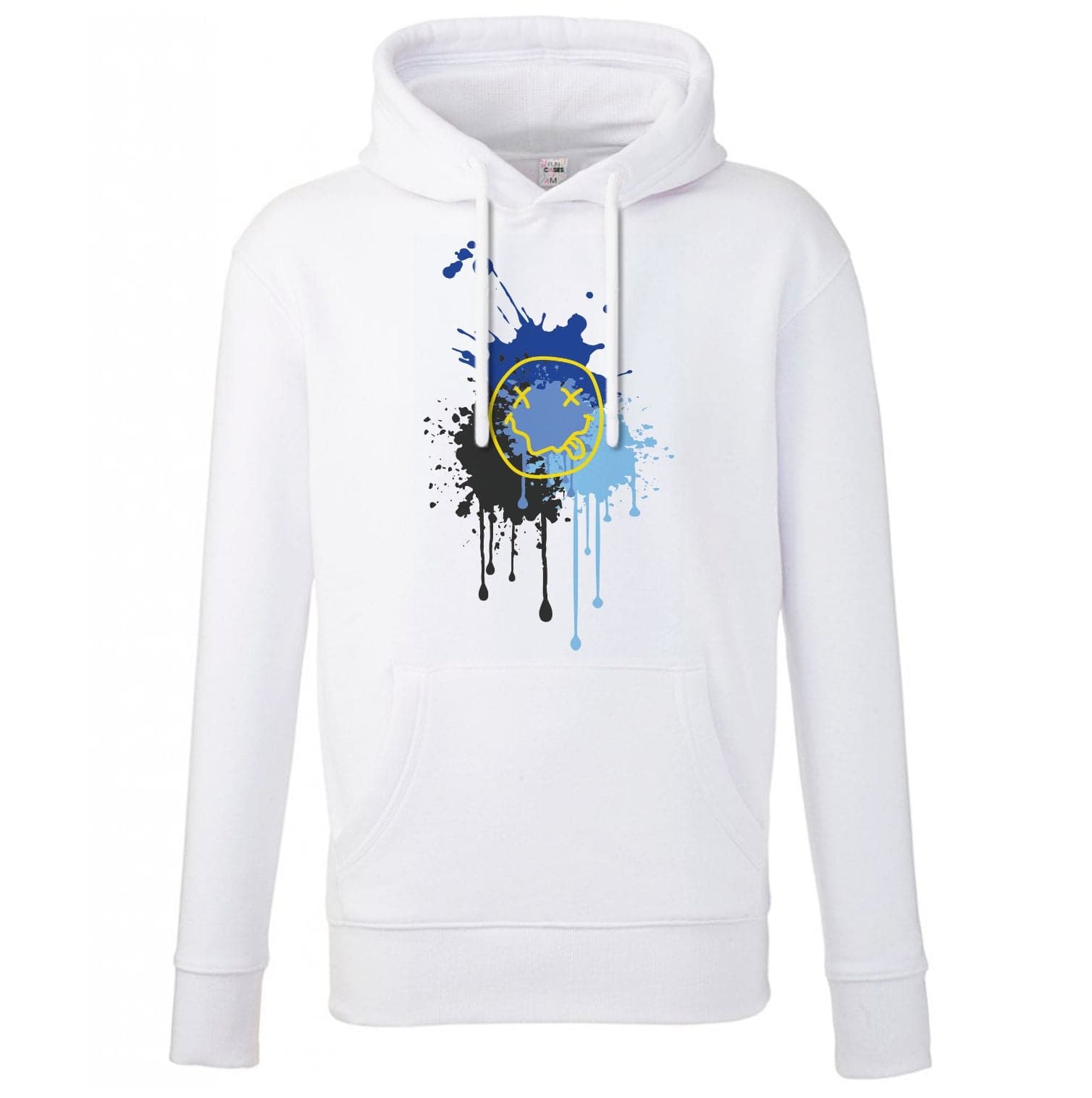 Blue Graffiti - Skate Aesthetic  Hoodie