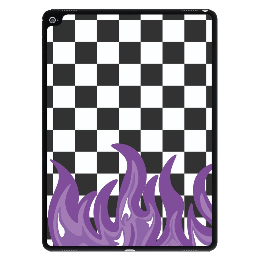 Purple Flame - Skate Aesthetic  iPad Case