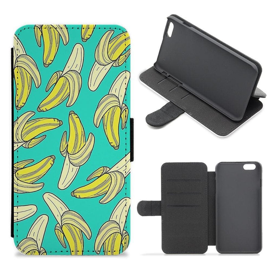 Banana Splat Flip Wallet Phone Case - Fun Cases