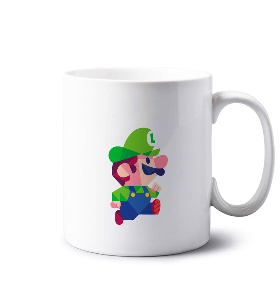 Running Luigi - Mario Mug