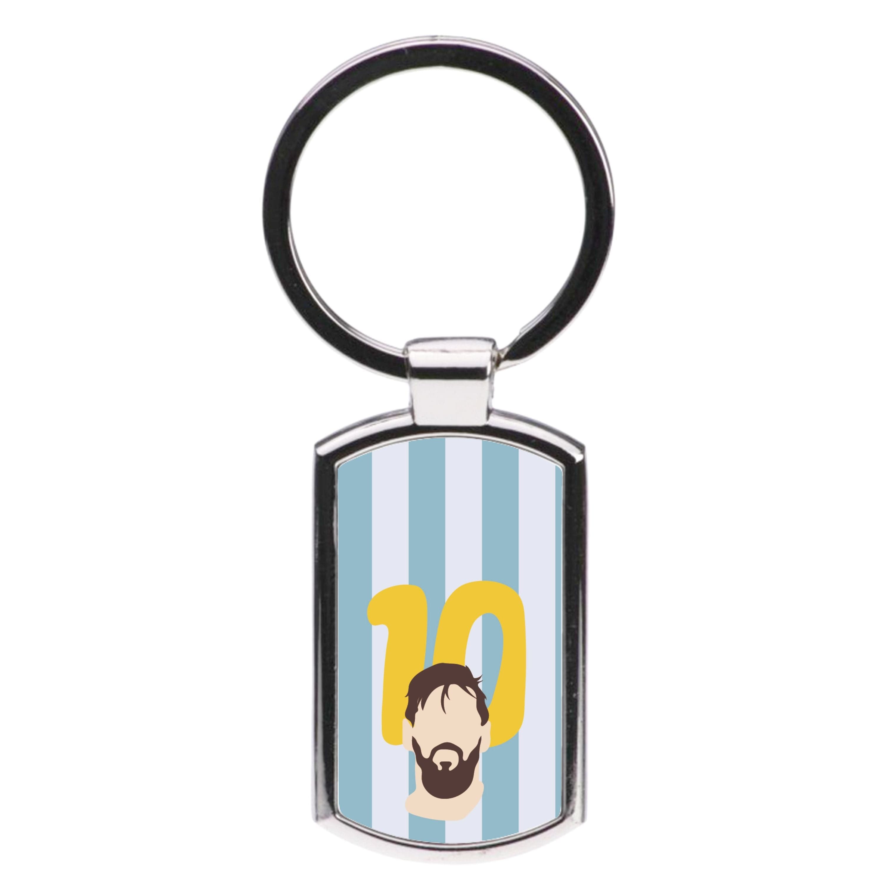 Number 10 - Messi Luxury Keyring