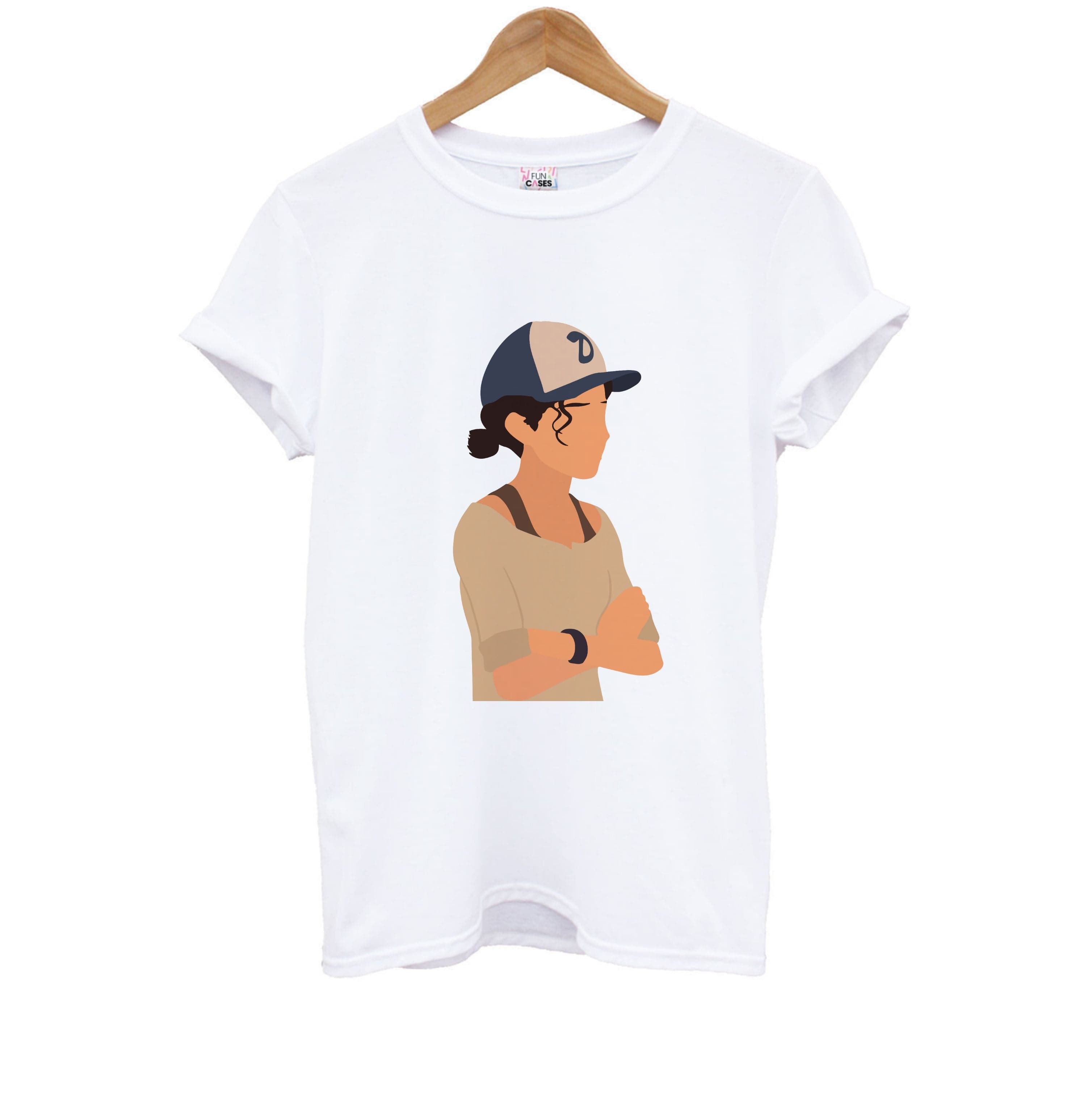 Clementine Faceless - TWD Kids T-Shirt