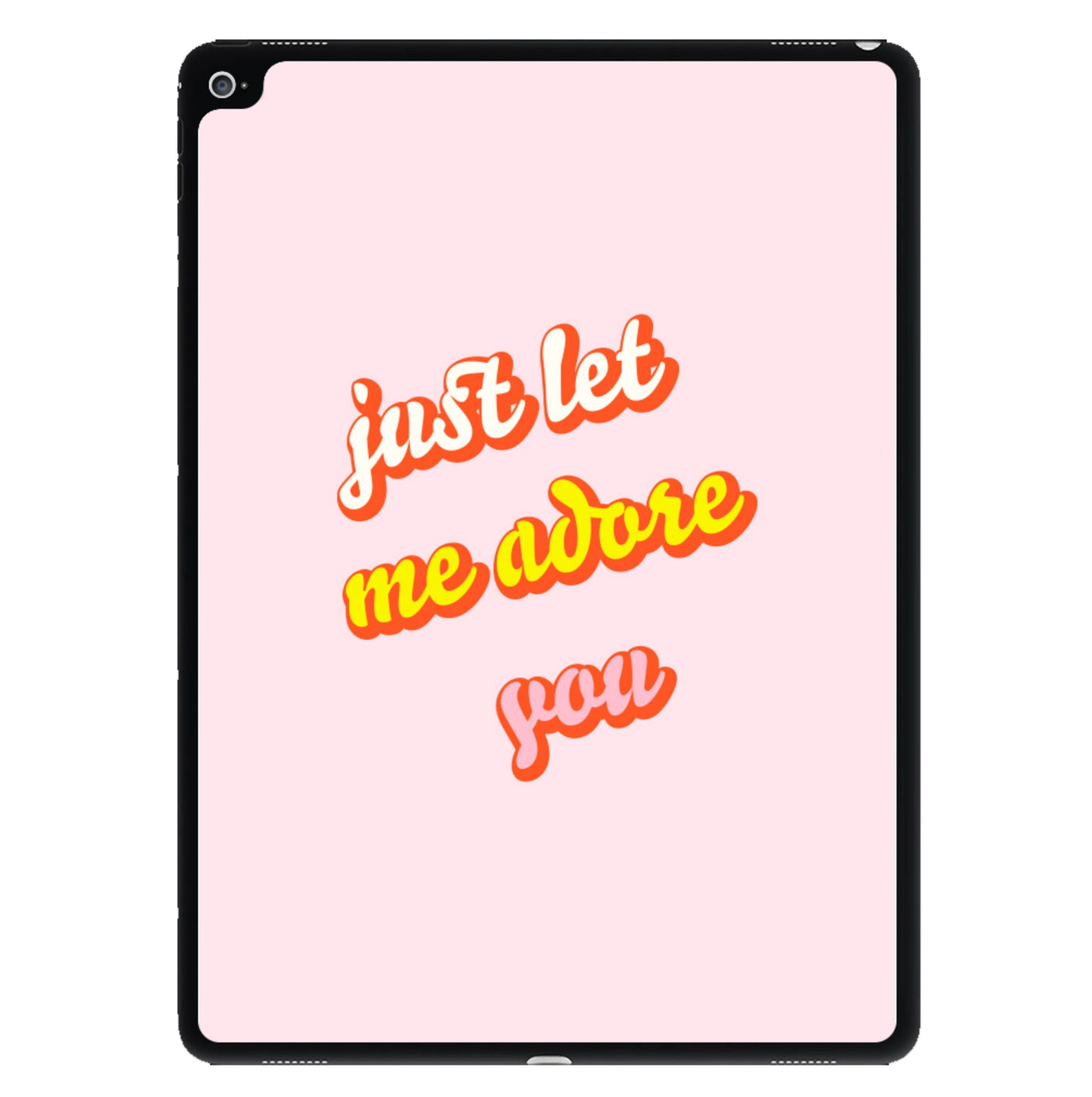 Just Let Me Adore You - Harry iPad Case