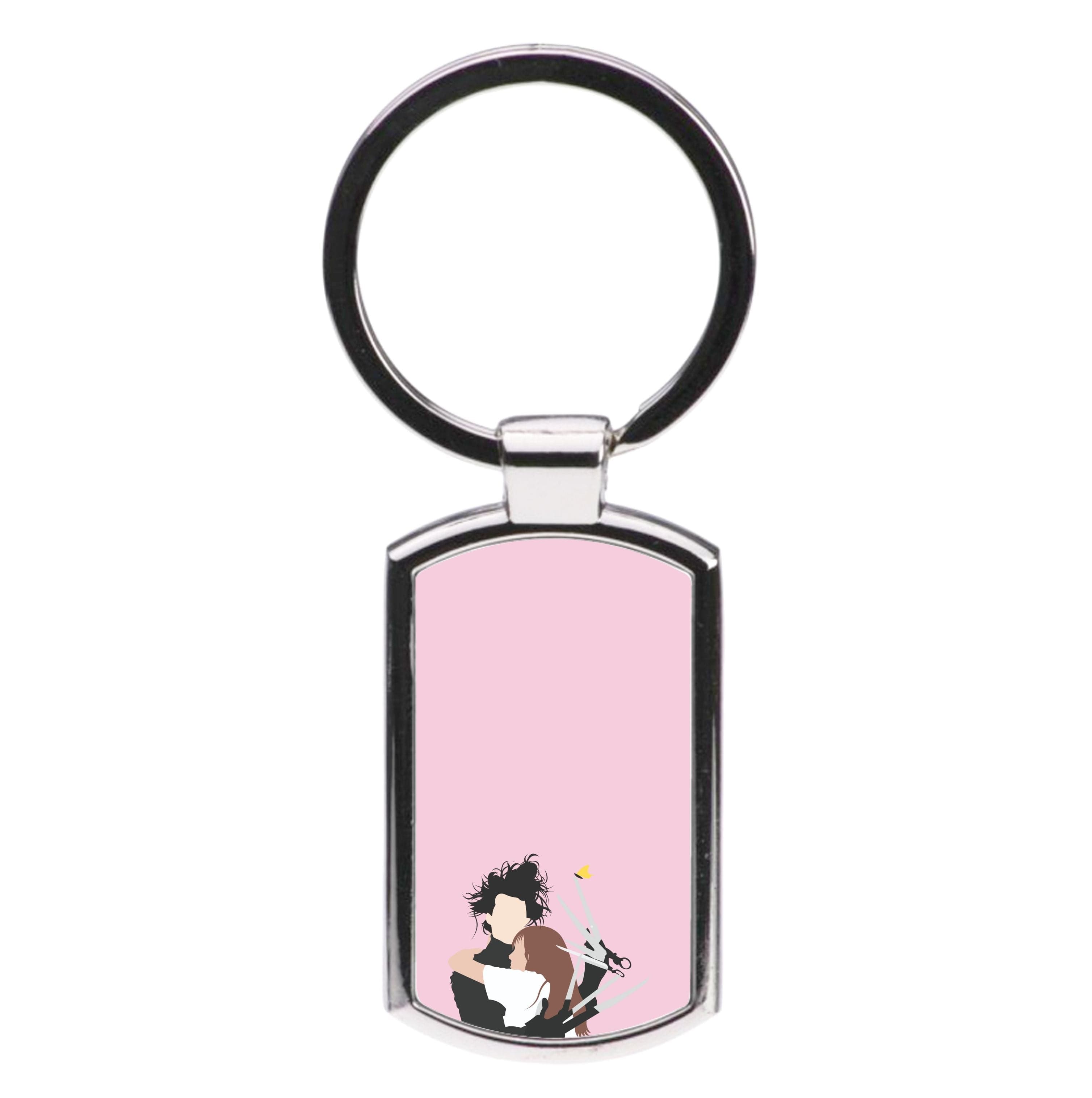 Edward And Kim -Scissorhands Luxury Keyring