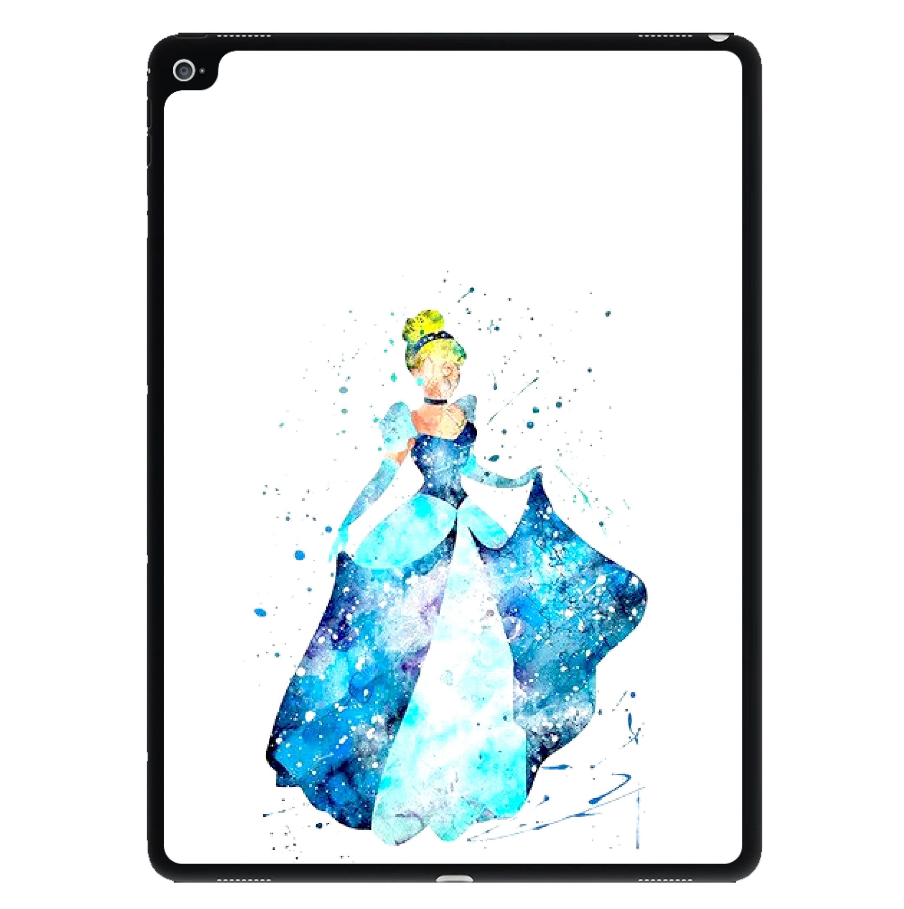 Watercolour Cinderella Fairytale iPad Case