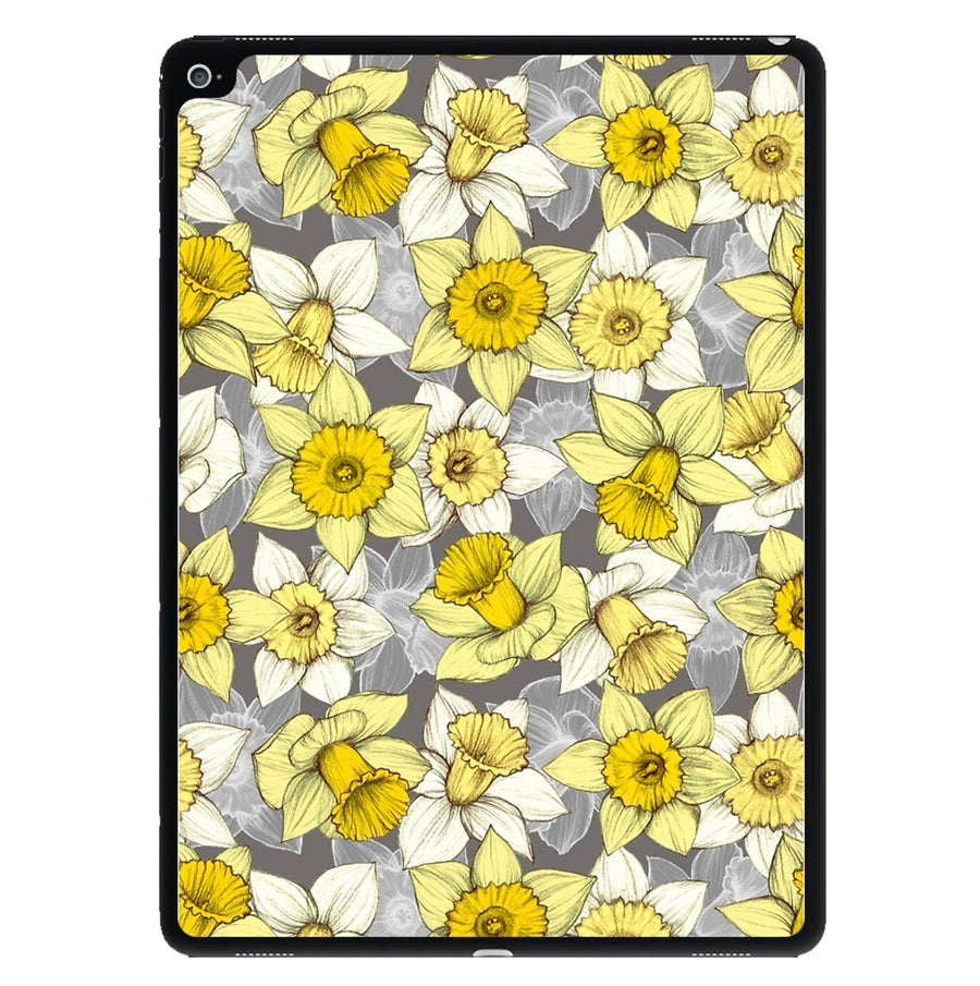 Daffodil Daze - Spring Pattern iPad Case