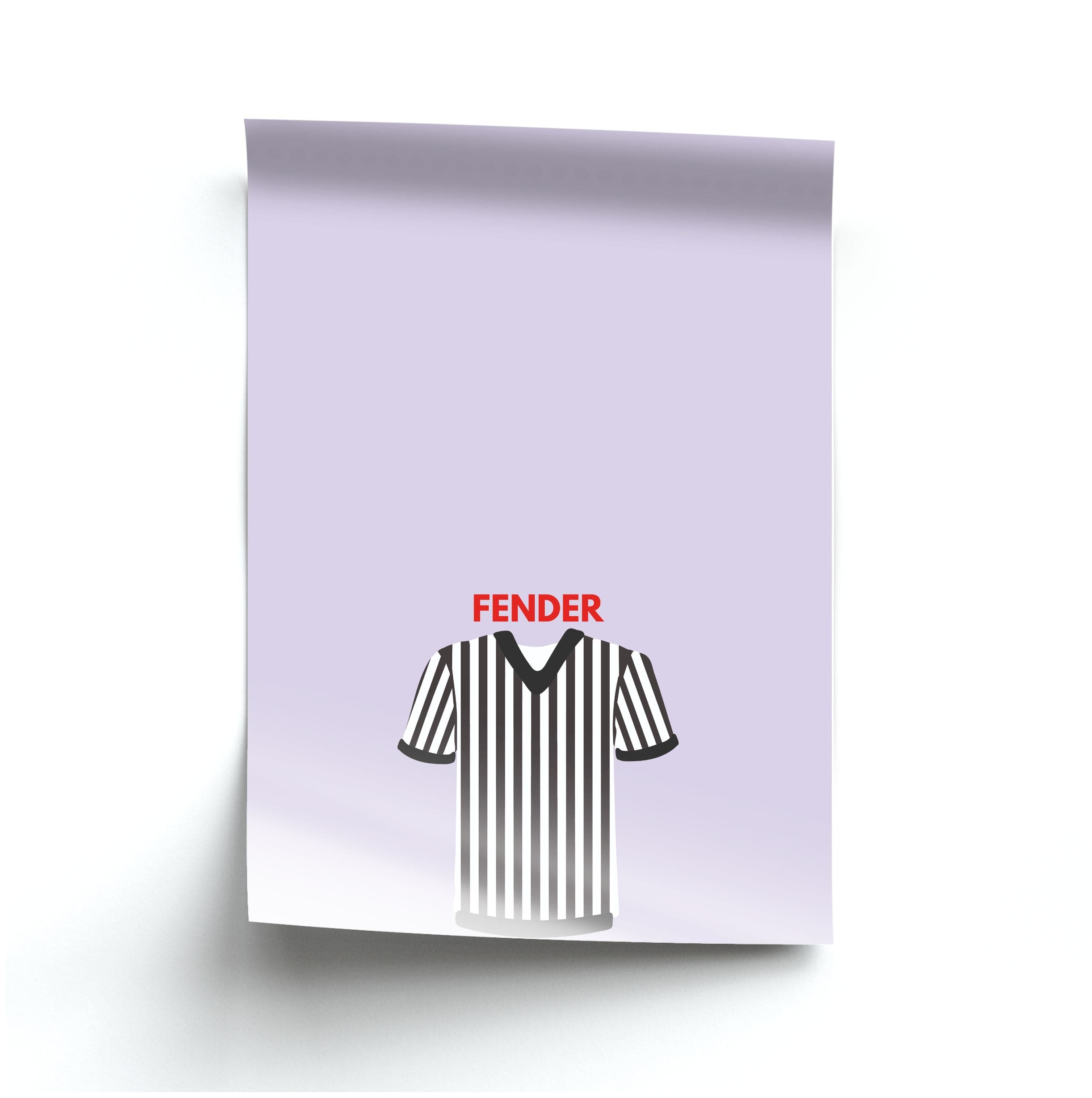 Newcastle - Fender Poster