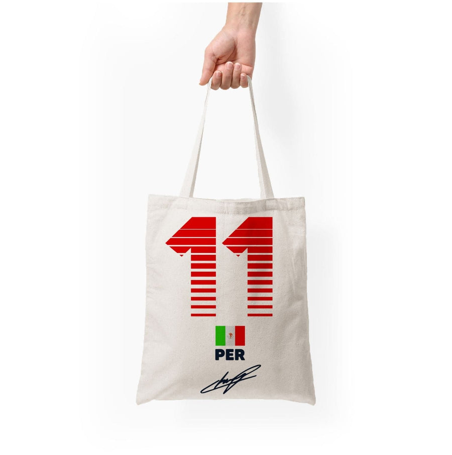 Sergio Perez - F1 Tote Bag