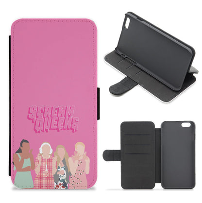 Group - Halloween Queens Flip / Wallet Phone Case