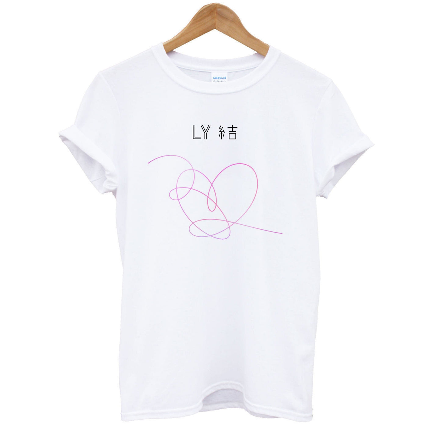 LY Heart - BTS  T-Shirt