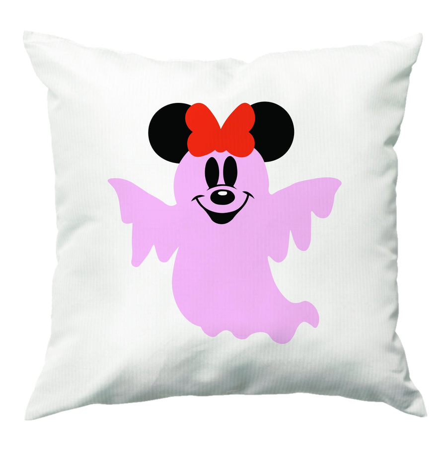 Minnie Mouse Ghost - Disney Halloween Cushion